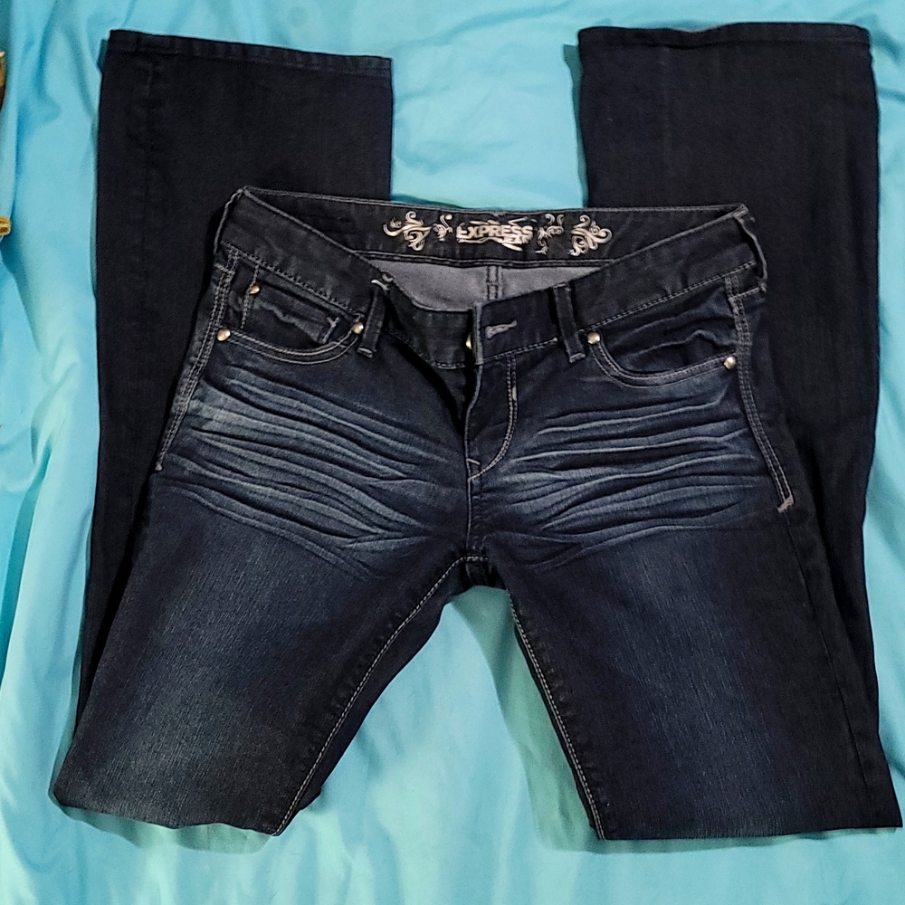 Super Dark Wash Express Jeans size 2